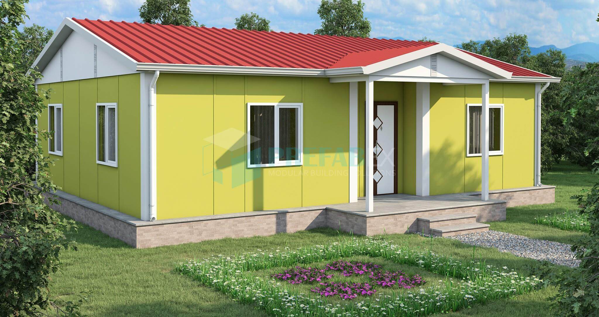 Two-Bedroom Modular Homes | 2 Bedroom Prefab Home Floor Plans